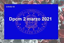Immagine che raffigura CORONAVIRUS - DPCM DEL 2 MARZO 2021