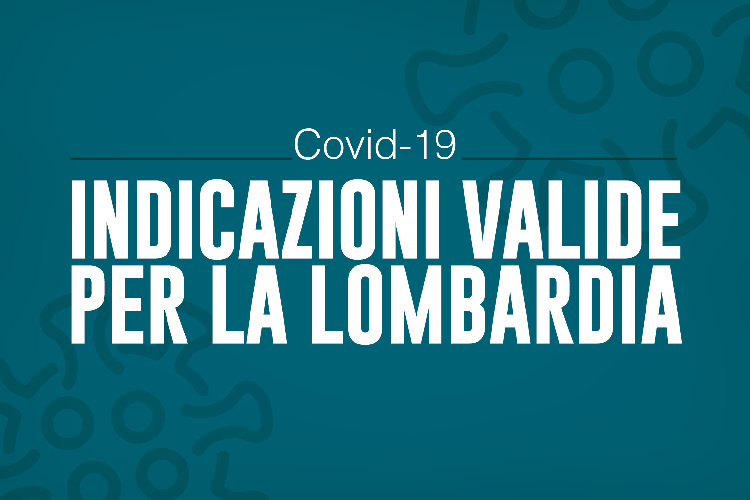 Immagine che raffigura Prescrizioni alla cittadinanza in emergenza sanitaria - in REGIONE LOMBARDIA