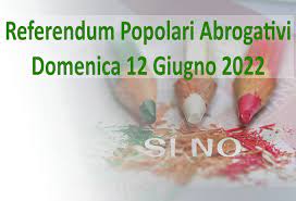 Immagine che raffigura REFERENDUM ABROGATIVI DEL 12/06/2022 - ELETTORI TEMPORANEAMENTE RESIDENTI ALL'ESTERO