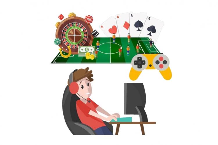 Immagine che raffigura GIOCO VIDEOGIOCO E GIOCO D'AZZARDO- 