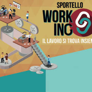 Il lavoro si trova insieme
